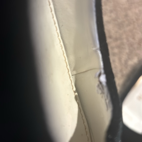 Anne Klein Hayden Block Heel Black Satin
Fabric w/Gem Jeweled Embellished Heel - Picture 12 of 12